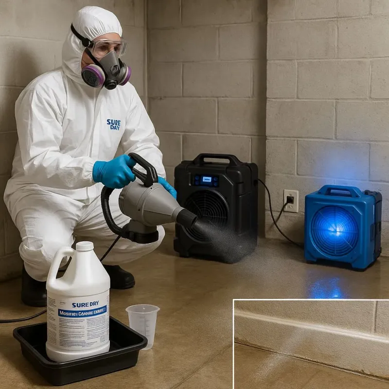 Sanitization and Odor Removal process in Houston County, MN
