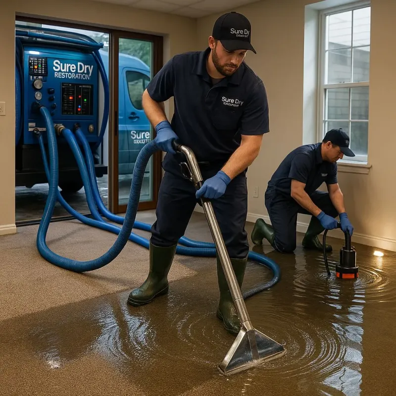 Water Extraction and Removal process in Houston County, MN